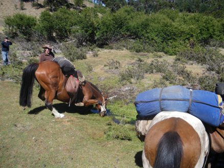 crossing the andes, chile into Argentinacampsite